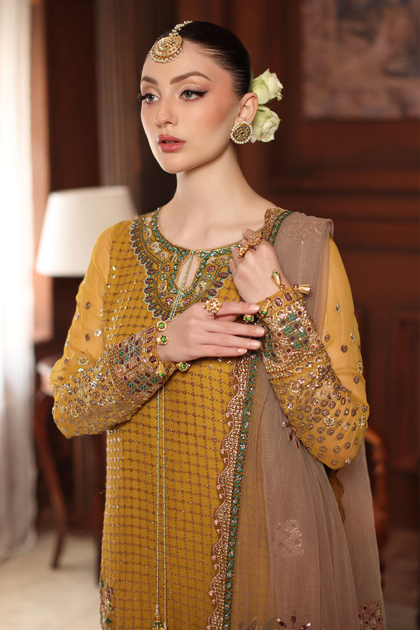 Nureh | Alfaaz Formals | NL-92 - Formal Dress - available at Maria Faisal in UK and USA.