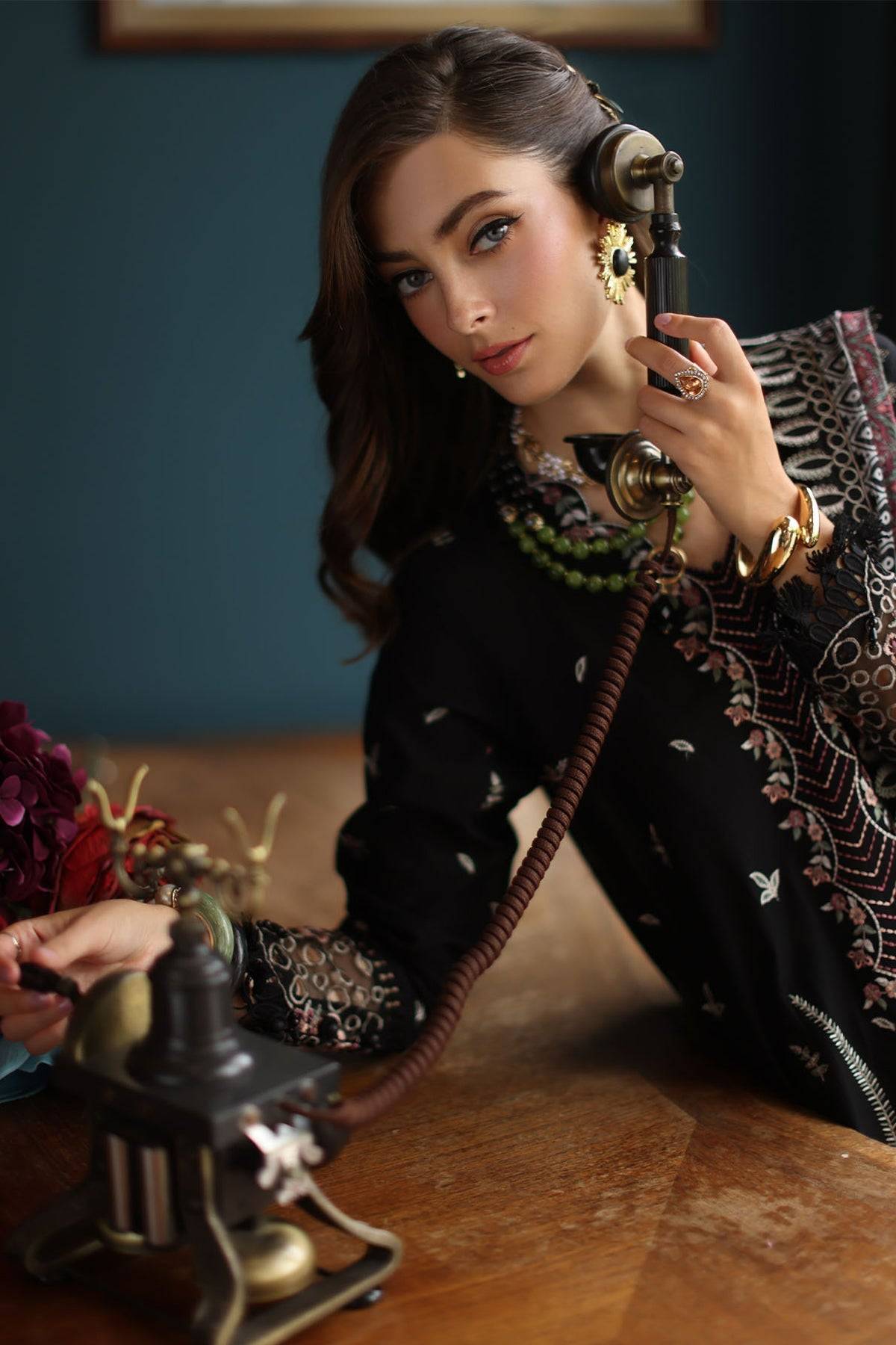 Nureh | Maya Lawn | NS-153 by Maria Faisal - Registered Vendor of : Nureh - type : Ladies Clothes - 100% original wedding dresses