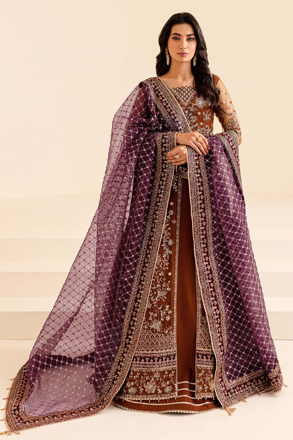 Farasha | Lumiere Formals | Crimson Allure - Ladies Clothes - Maria Faisal