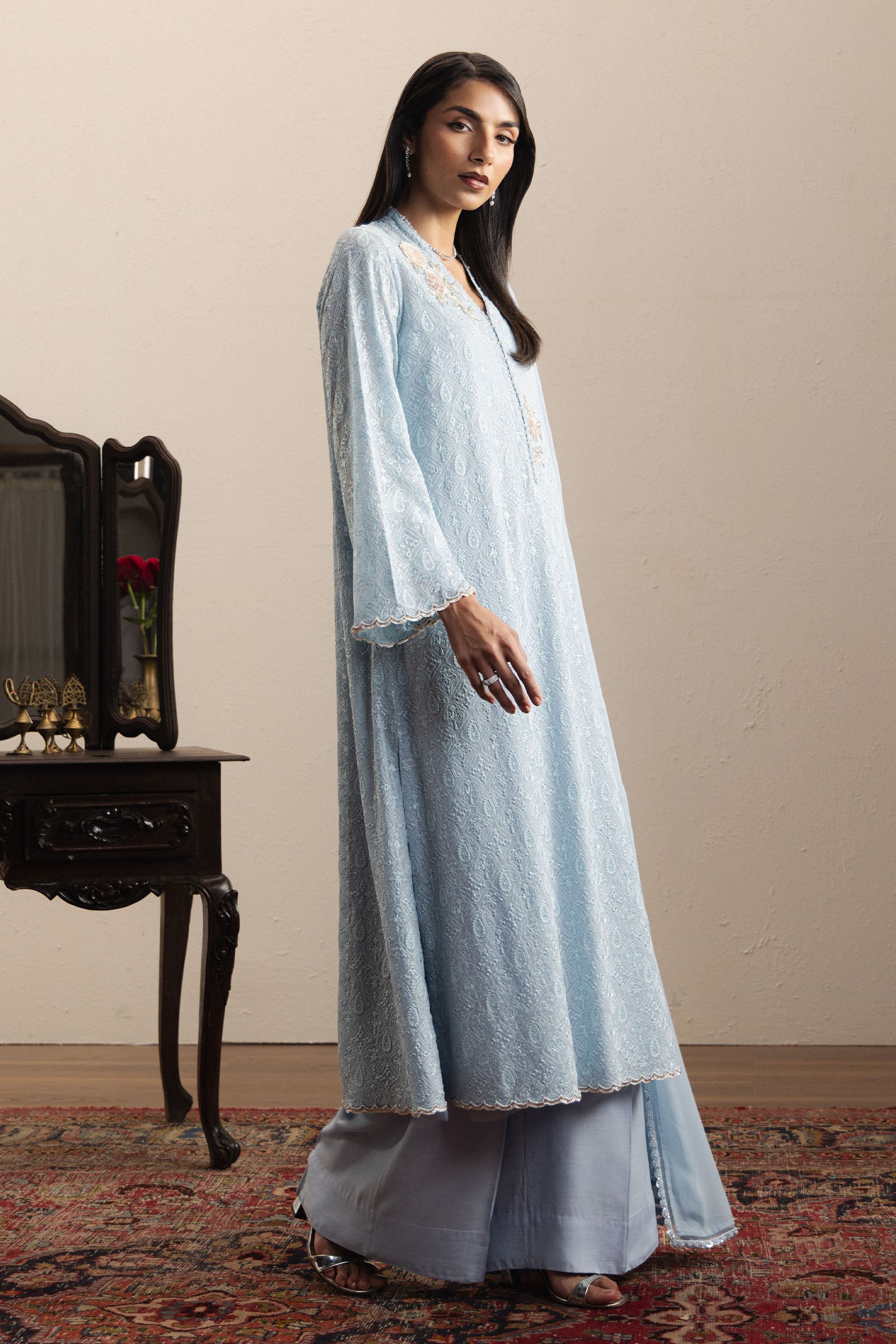 ZaraShahJahan | SS26 | Nayla - Festive Dress - available at Maria Faisal in UK and USA