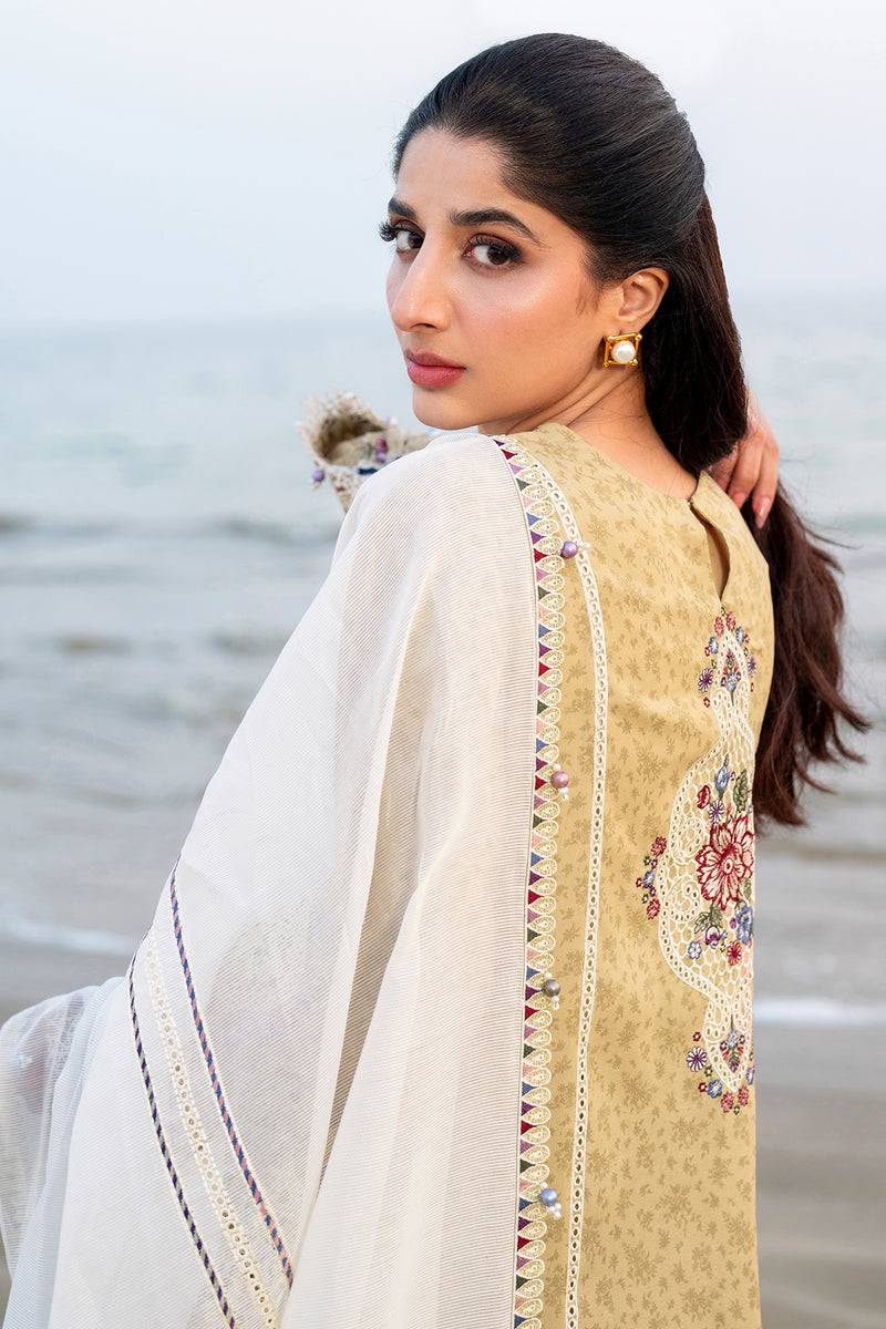 Jazmin | Shahkaar Luxury Lawn 25 | SL25-D4 by Maria Faisal - Registered Vendor of : Jazmin - type : Ladies Clothes - 100% original wedding dresses