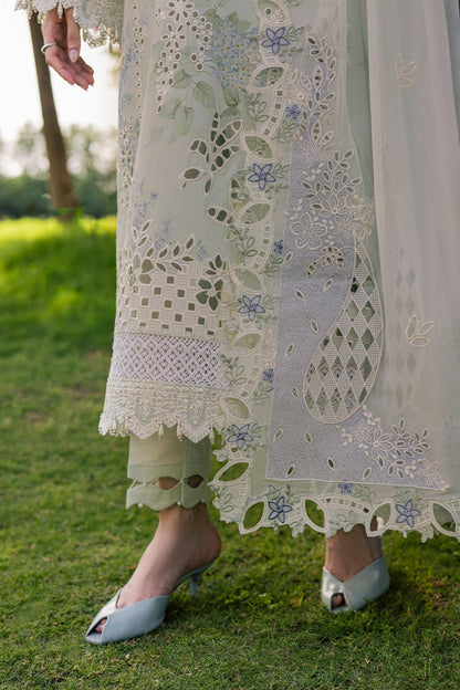 Nureh | Raha Lawn | NE-262 - Luxury Dress - available at Maria Faisal in UK and USA.