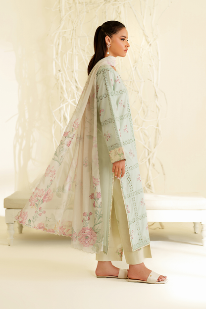Iznik | lawn 26 | UE-531 - Dress - available at Maria Faisal in UK and USA.