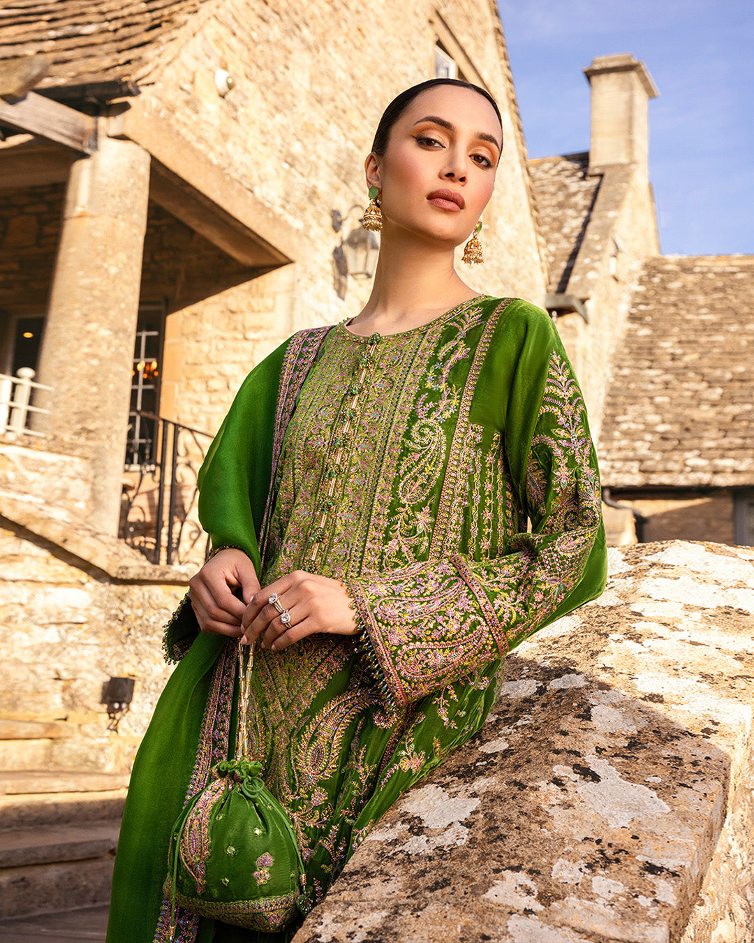 Faiza Saqlain | Adeen Formals | Tegan - Ladies Clothes - Maria Faisal