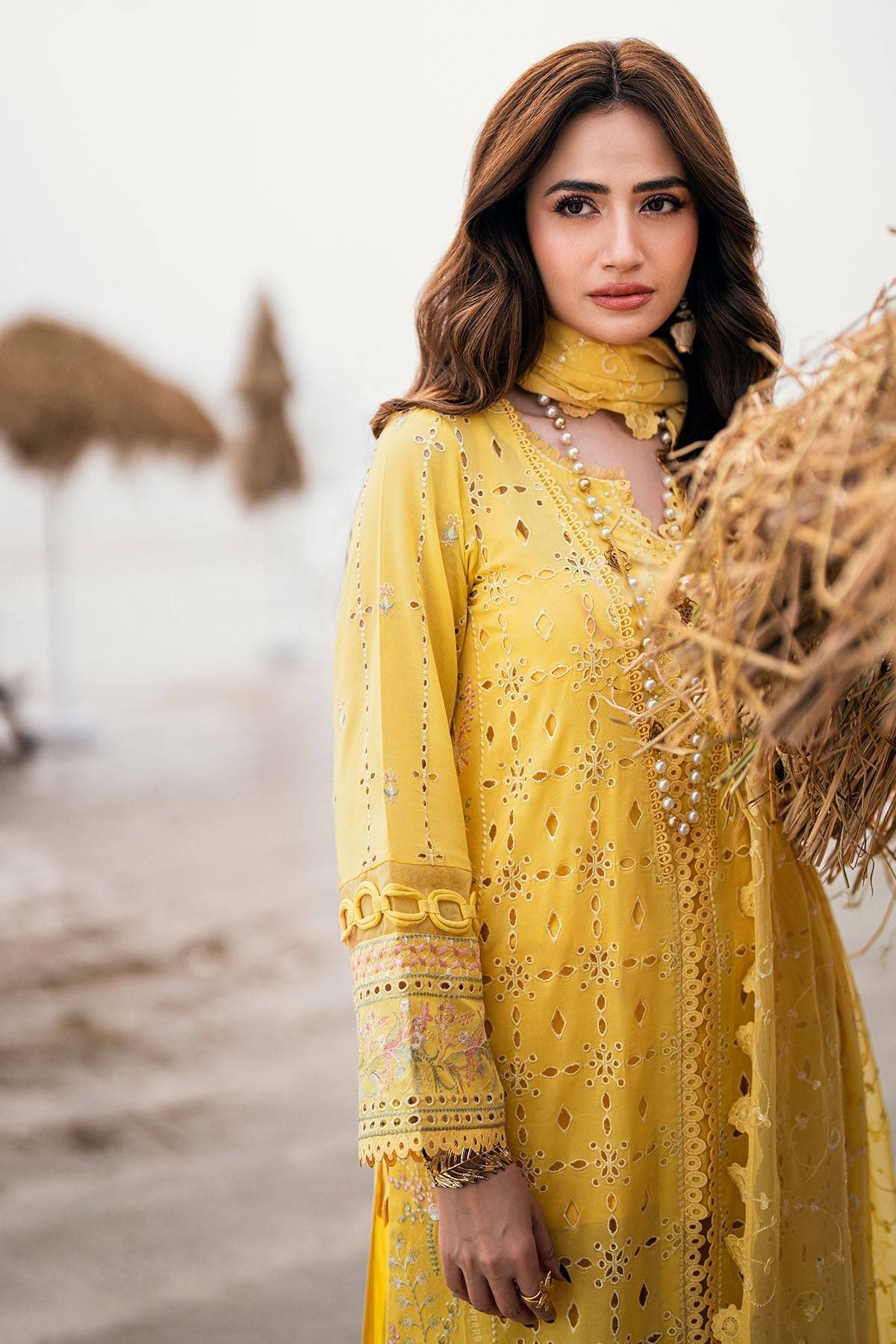 Nureh | Khuwab Luxury Lawn | NE-144 by Maria Faisal - Registered Vendor of : Nureh - type : - 100% original wedding dresses