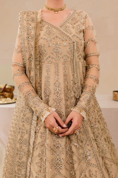 Farasha | Lumiere Formals | DREAMT FLAIR - Designer Dress with Intricate embroidery and embellishments. Shop elegent wedding dress at Maria Faisal.