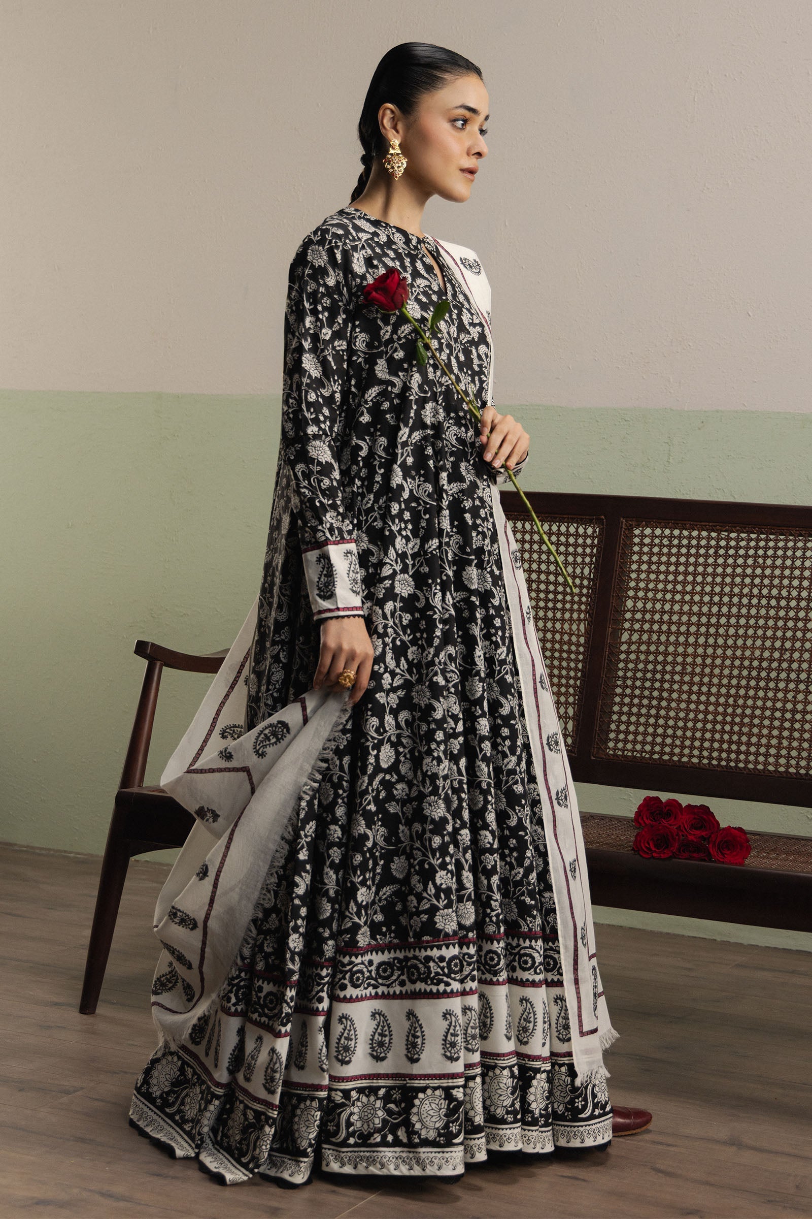 ZaraShahJahan | SS26 | Roshni - Festive Dress - available at Maria Faisal in UK and USA