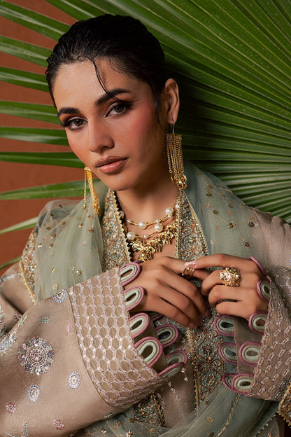 Nureh | Fancy Formal 26 | NP-826 - Formal Dress - available at Maria Faisal in UK and USA.