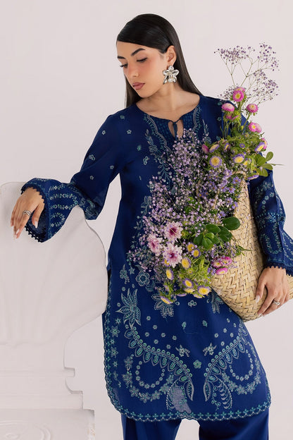 Nureh | Shades of Summer | NP-795 - Luxury Dress - available at Maria Faisal in UK and USA.