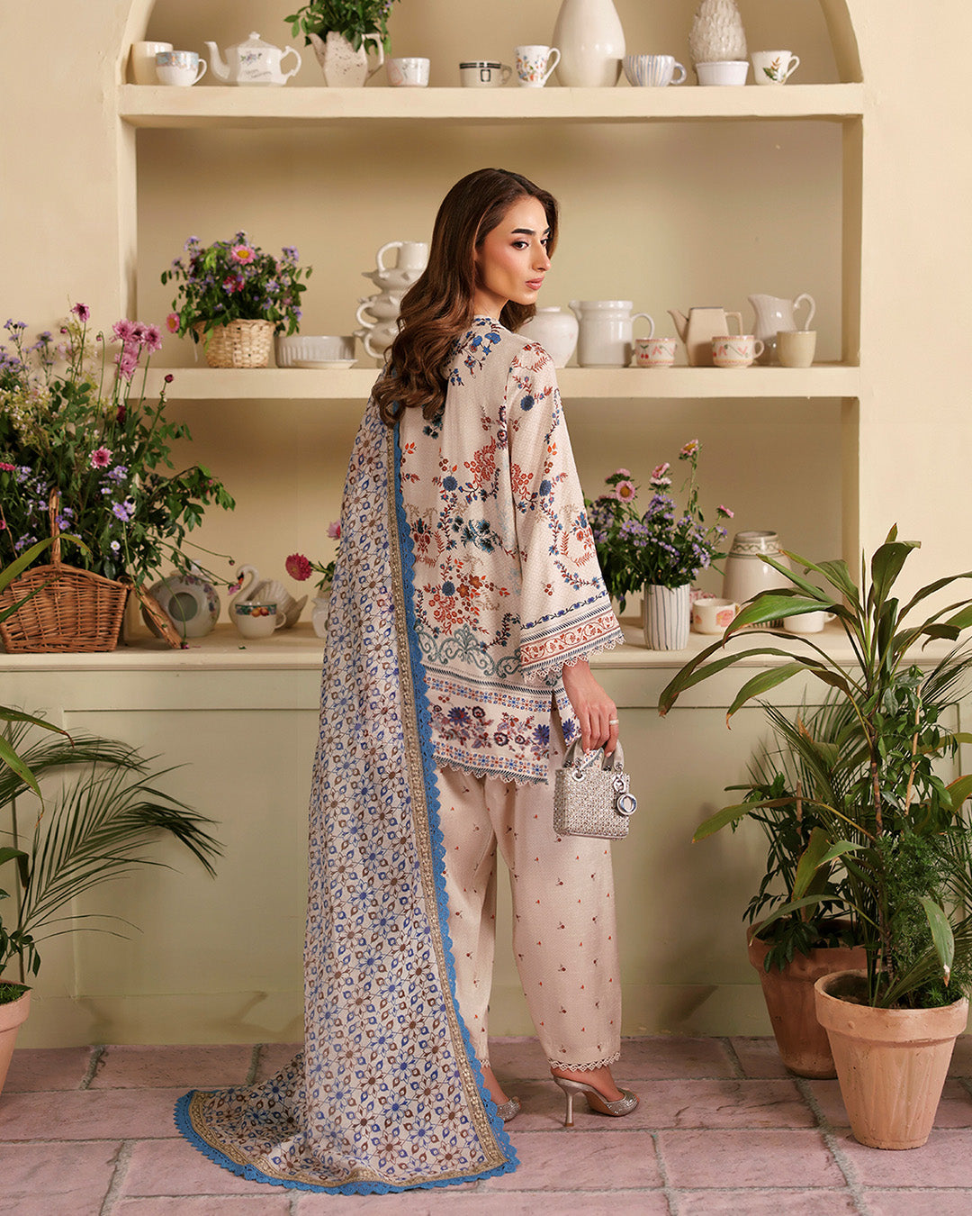 Faiza Saqlain | Serina Luxe | Jennet - Formal Dress - available at Maria Faisal in UK and USA.
