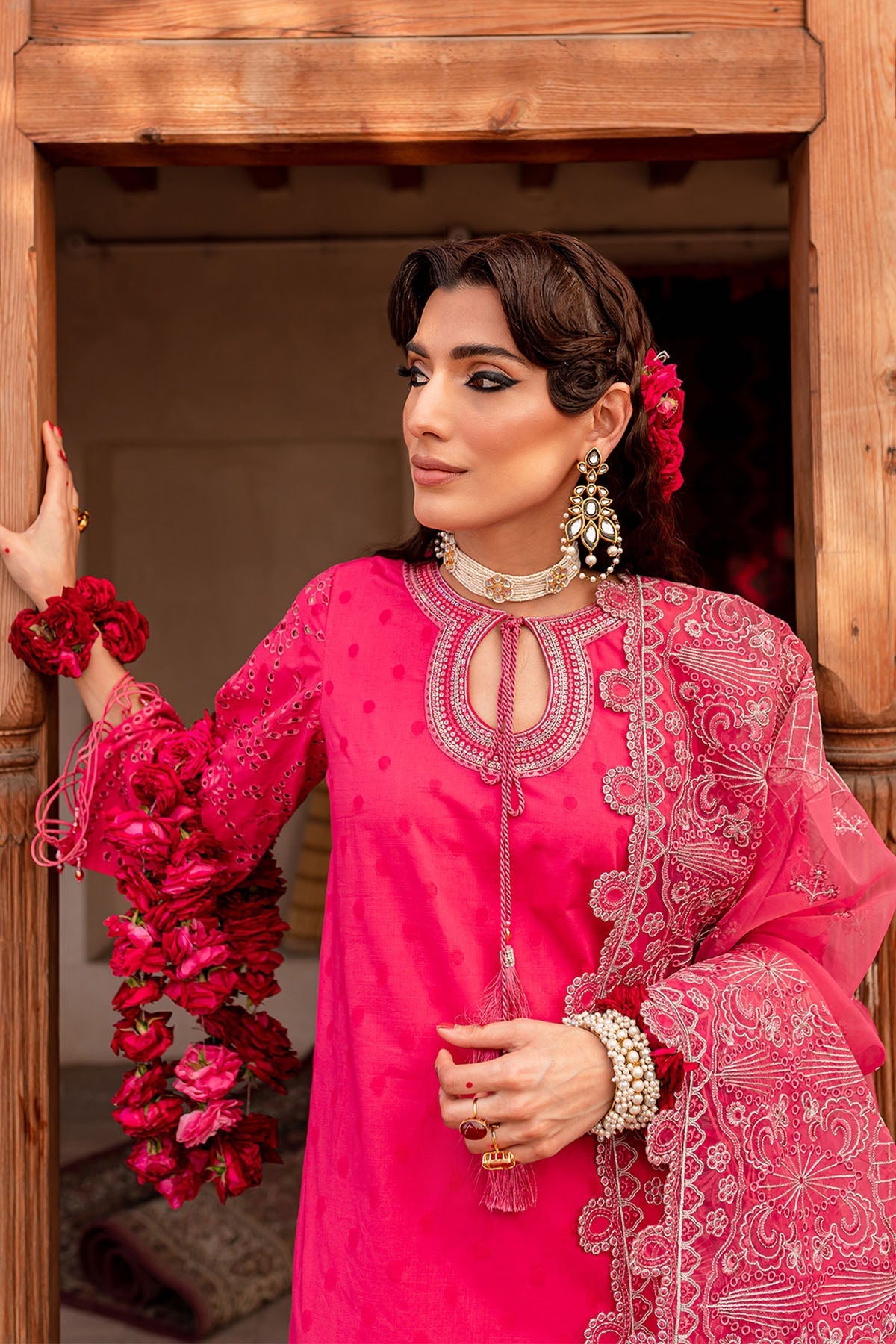 Nureh | Lawn Jacquard | NS-73 - Ladies Clothes 