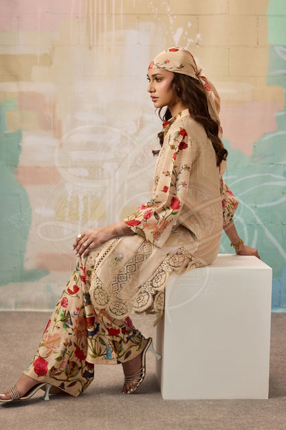 Layla Chatoor | Pret A Porter | LC-45 - Luxury Dress - available at Maria Faisal in UK and USA.