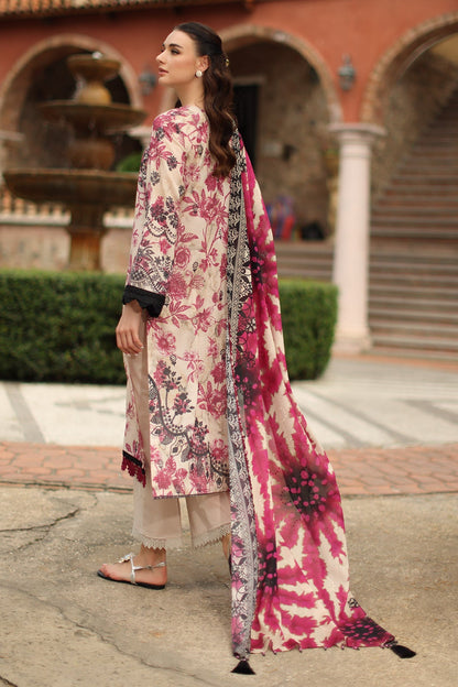 Nureh | Signature Prints 26 | SP-205 - Luxury Dress - available at Maria Faisal in UK and USA.