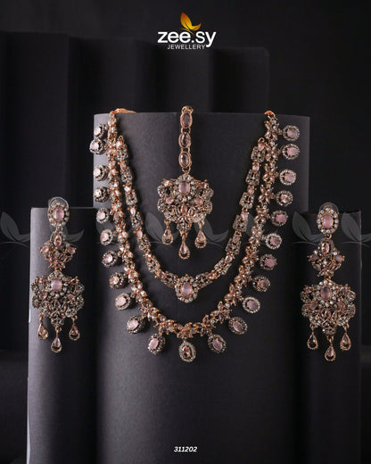 Zarqa Necklace - Necklace Sets 