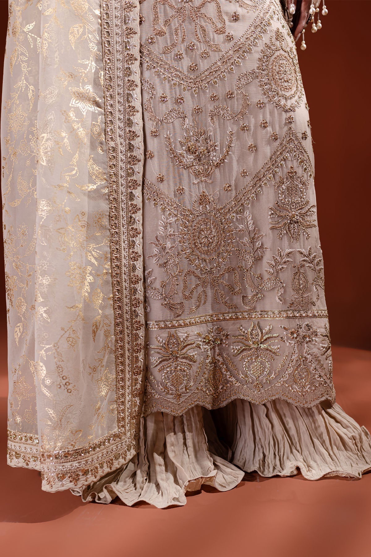 Nureh | Fancy Formals | NP-473 - Wedding Dress - Maria Faisal