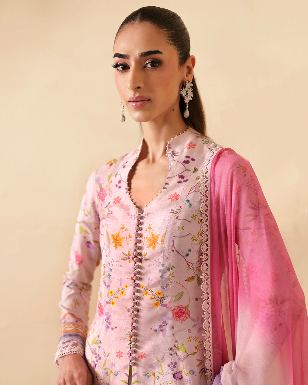 Faiza Saqlain | Serina Luxe | Inas - Formal Dress - available at Maria Faisal in UK and USA.