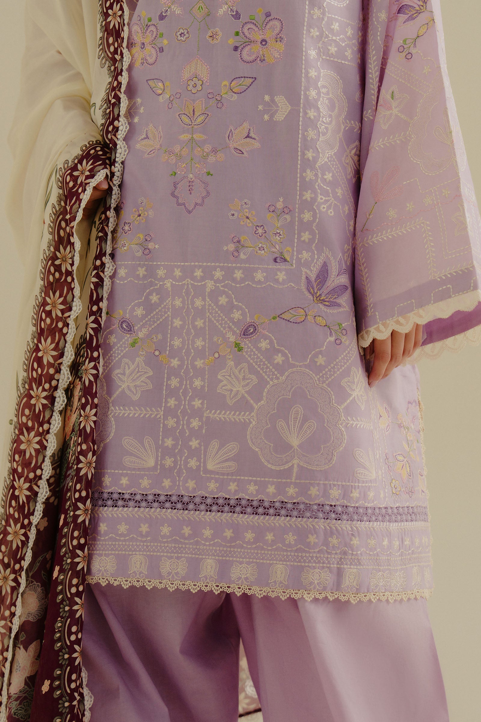 Zara Shahjahan | Coco Lawn 25 | Nyssa-10B - Ladies Clothes - Maria Faisal