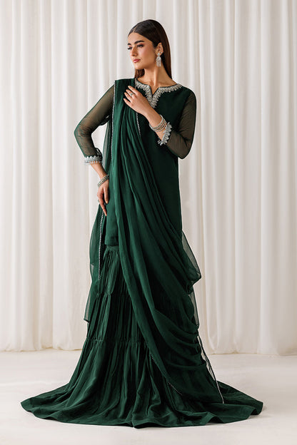 Baroque  | Luxury Pret 26 | EN-1291 - Luxury Dress - available at Maria Faisal in UK and USA.