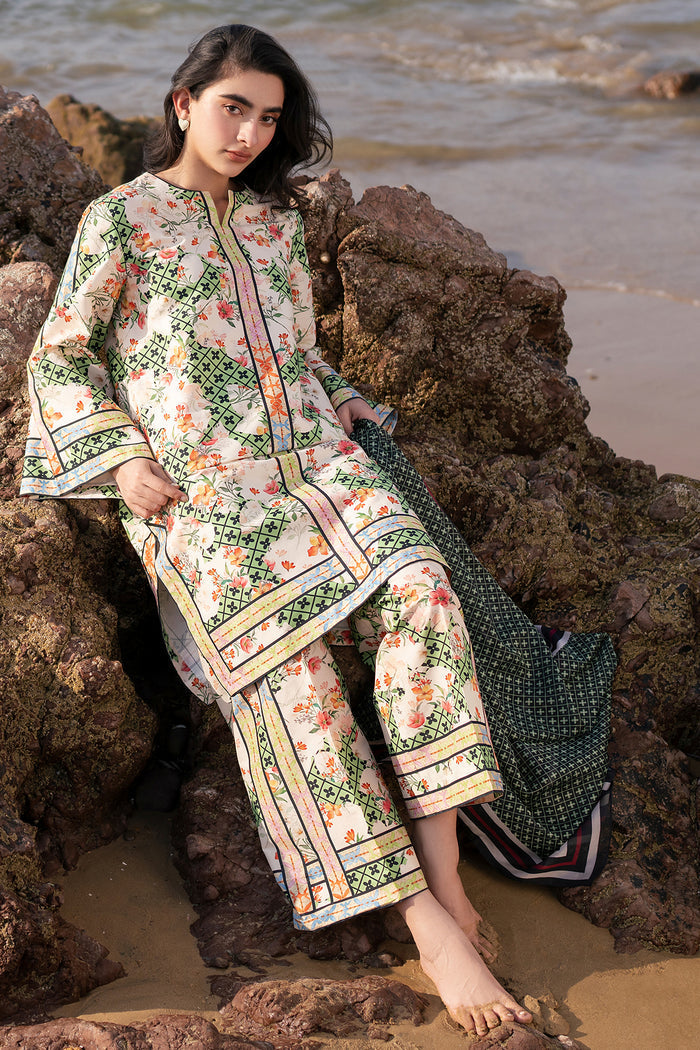 Jazmin | Summer Lawn 26 | USE-9170 - Dress - available at Maria Faisal in UK and USA.