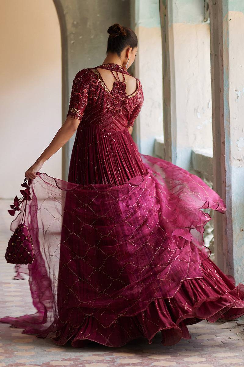 Mina Hassan | Formal Dholki Collection | Arooba by Maria Faisal - Registered Vendor of : Mina Hassan - type : Ladies Clothes - 100% original wedding dresses