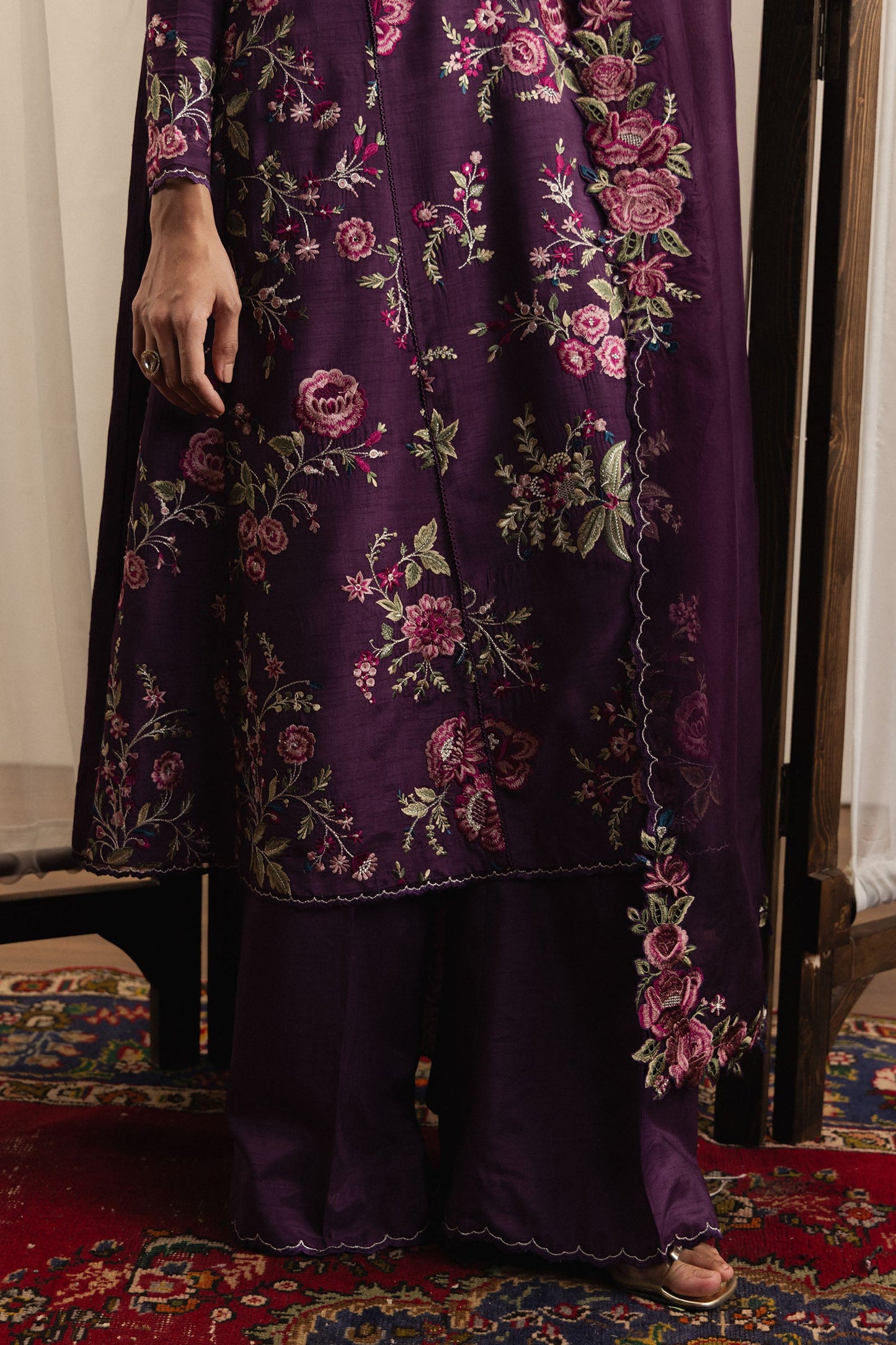 ZaraShahJahan | SS26 | Shabnam - Festive Dress - available at Maria Faisal in UK and USA