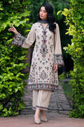 Jazmin | Winter Edition 24 | KHADDAR UW-0059 - Designer Dress with Intricate embroidery and embellishments. Shop elegent wedding dress at Maria Faisal.