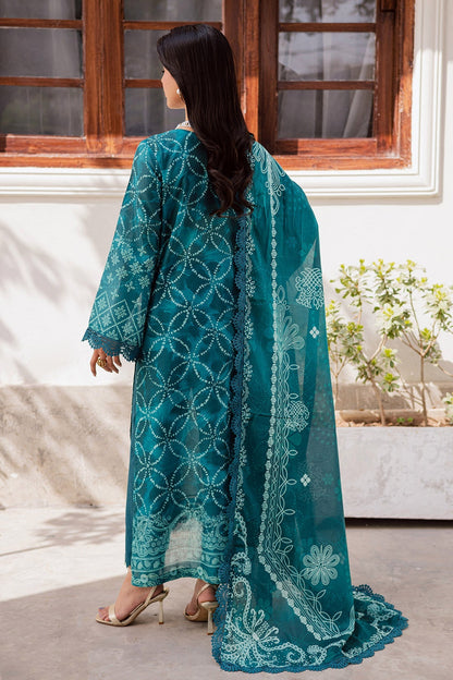 Nureh | Rania Prints | NR-04 - Casual Dress - available at Maria Faisal in UK and USA.