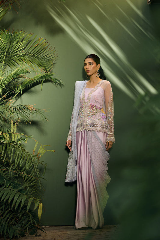 Layla Chatoor | Luxury Pret | Zaf - Luxury Dress - available at Maria Faisal in UK and USA.