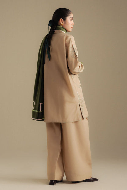 Zara Shahjahan | Coco Winter 25 | Amber-1A - Luxury Dress - available at Maria Faisal in UK and USA.