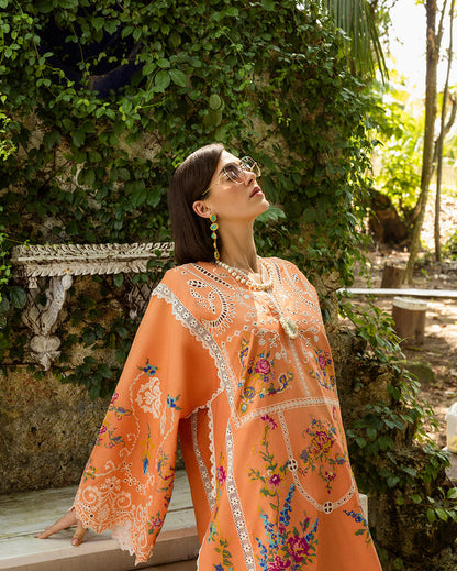 Esmel | Mon Tresor Luxe Lawn 26 | Que Sera Sera - Luxury Dress - available at Maria Faisal in UK and USA.