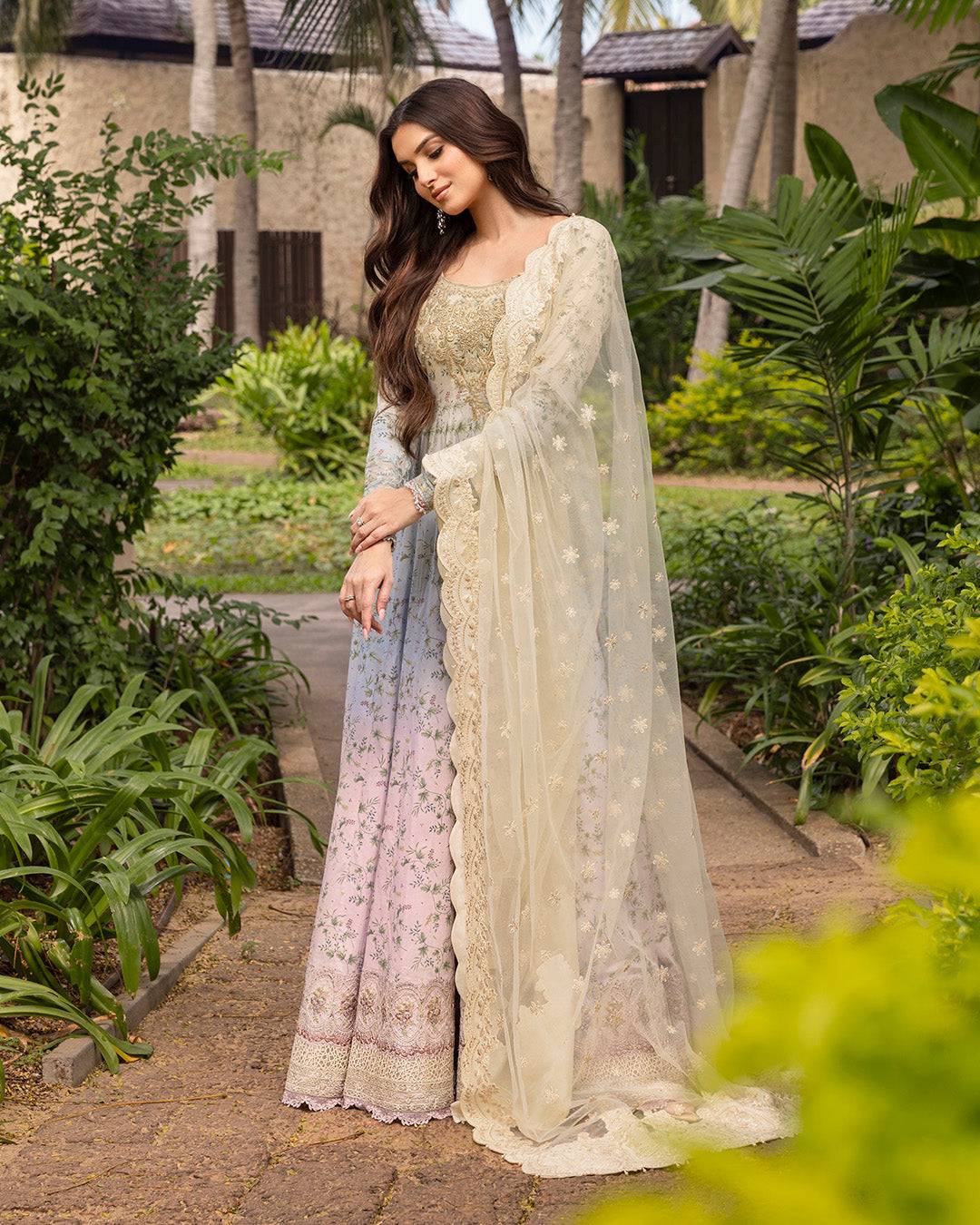 Faiza Saqlain | Zinnia Lawn 25 | Freesia by Maria Faisal - Registered Vendor of : Faiza Saqlain - type : Ladies Clothes - 100% original wedding dresses