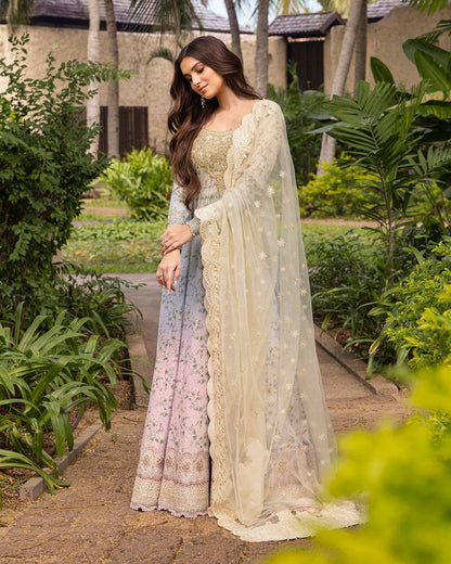 Faiza Saqlain | Zinnia Lawn 25 | Freesia by Maria Faisal - Registered Vendor of : Faiza Saqlain - type : Ladies Clothes - 100% original wedding dresses