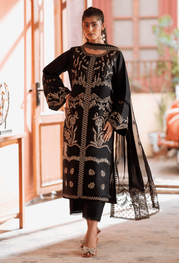Humdum | Lala Rukh Lawn | Lalarukh - D03 by Maria Faisal - Registered Vendor of : Humdum - type : Ladies Clothes - 100% original wedding dresses