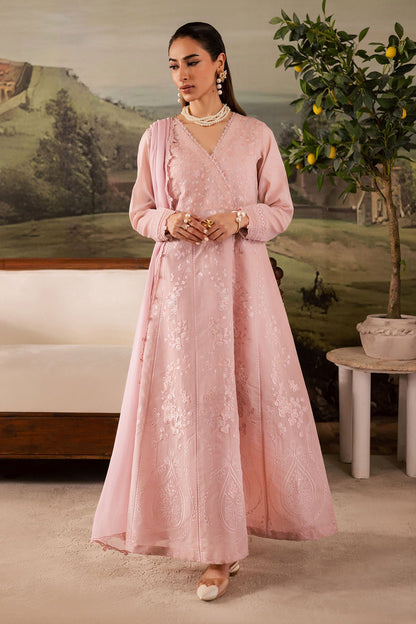 Nureh | Shades of Winter | NP-670 - Casual Dress - available at Maria Faisal in UK and USA.