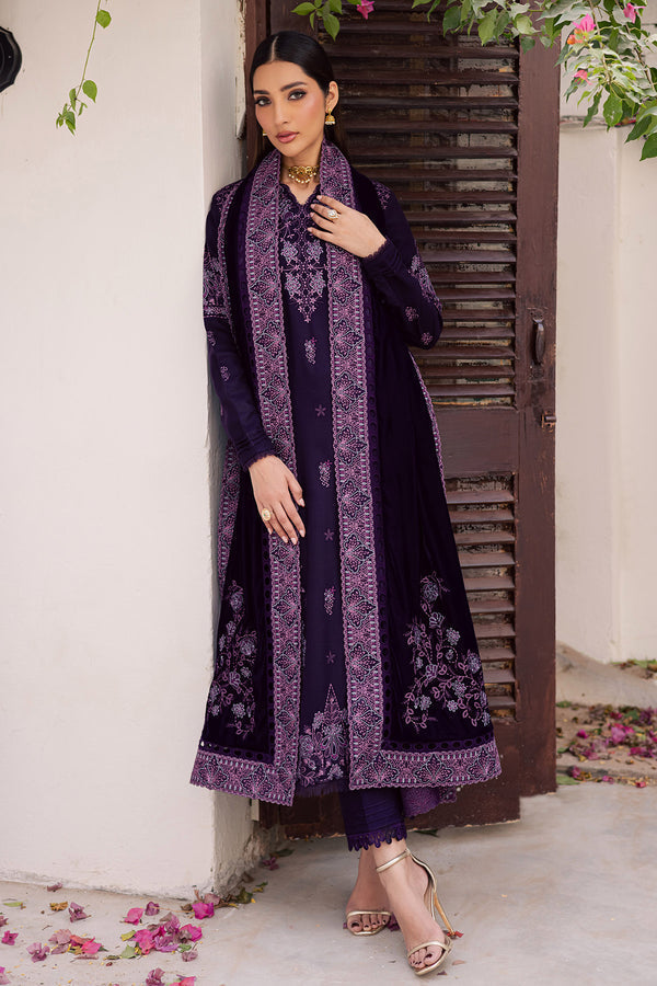 NE-198 – authentic Pakistani dress from the Exclusive Leather Peach collection for women in the UK