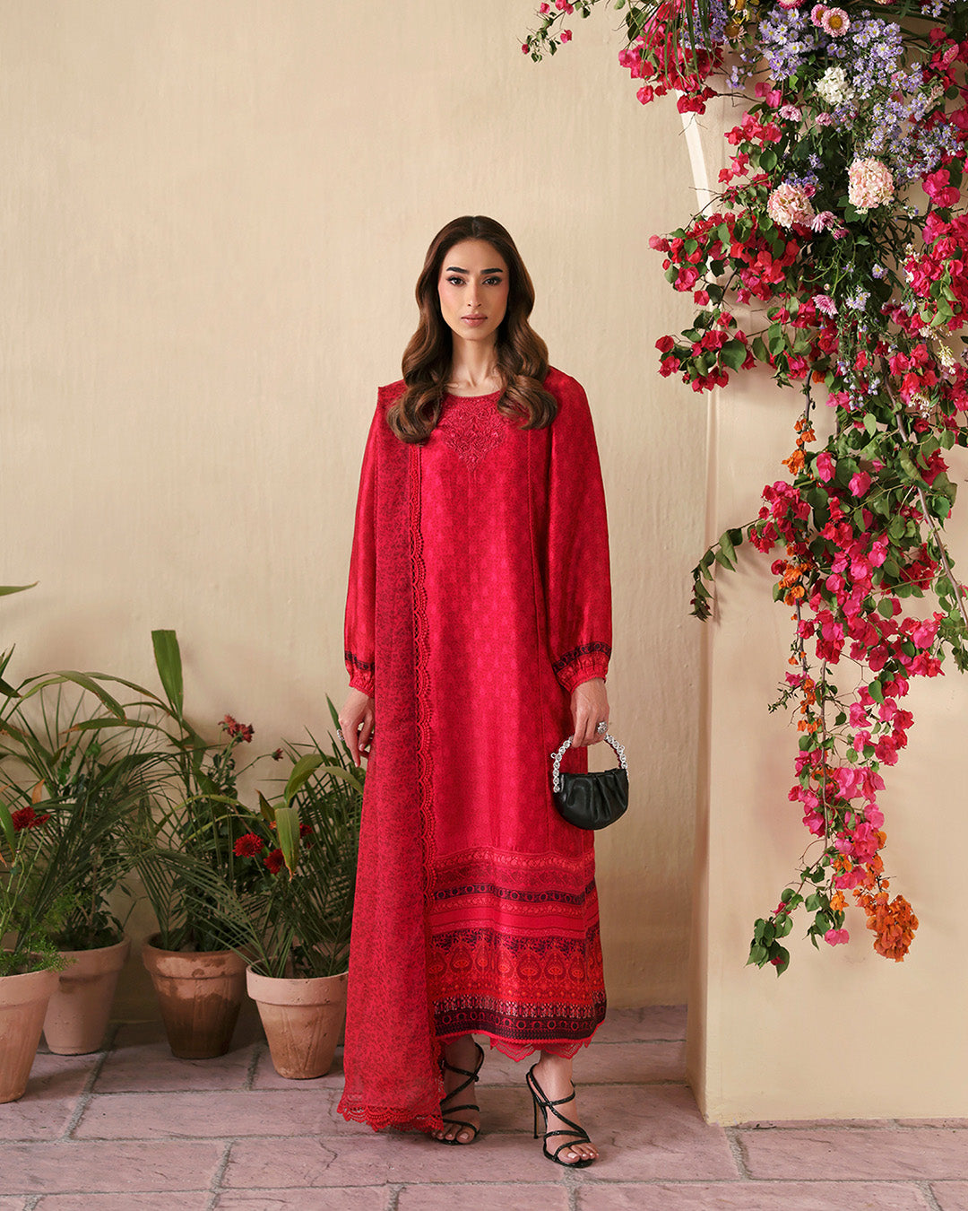 Faiza Saqlain | Serina Luxe | Suhayr - Formal Dress - available at Maria Faisal in UK and USA.