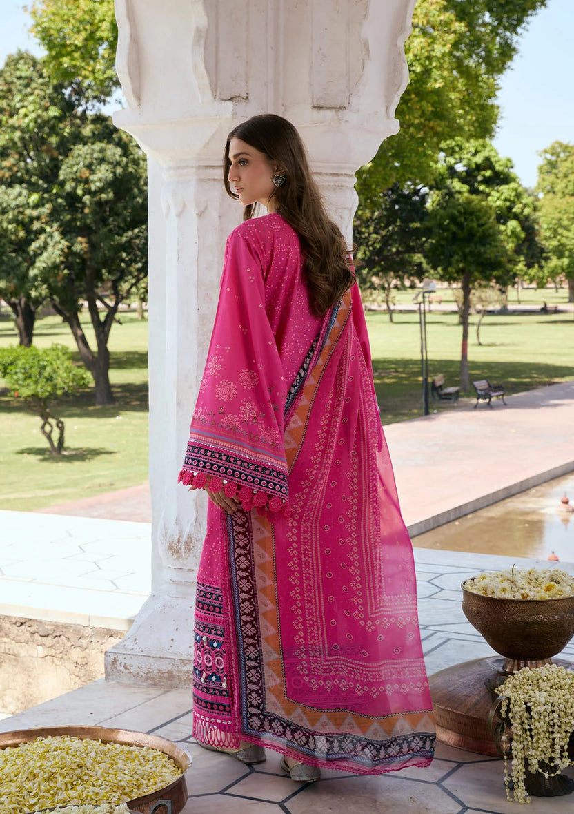 Kahf Premium | Prints Collection 26 | KPS-4B GULNAR - Luxury Dress - available at Maria Faisal in UK and USA.