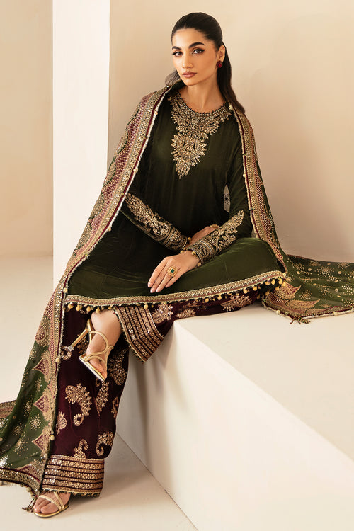 Jazmin | Velvet Edit 24 | VF-2029 - Ladies Clothes - Maria Faisal