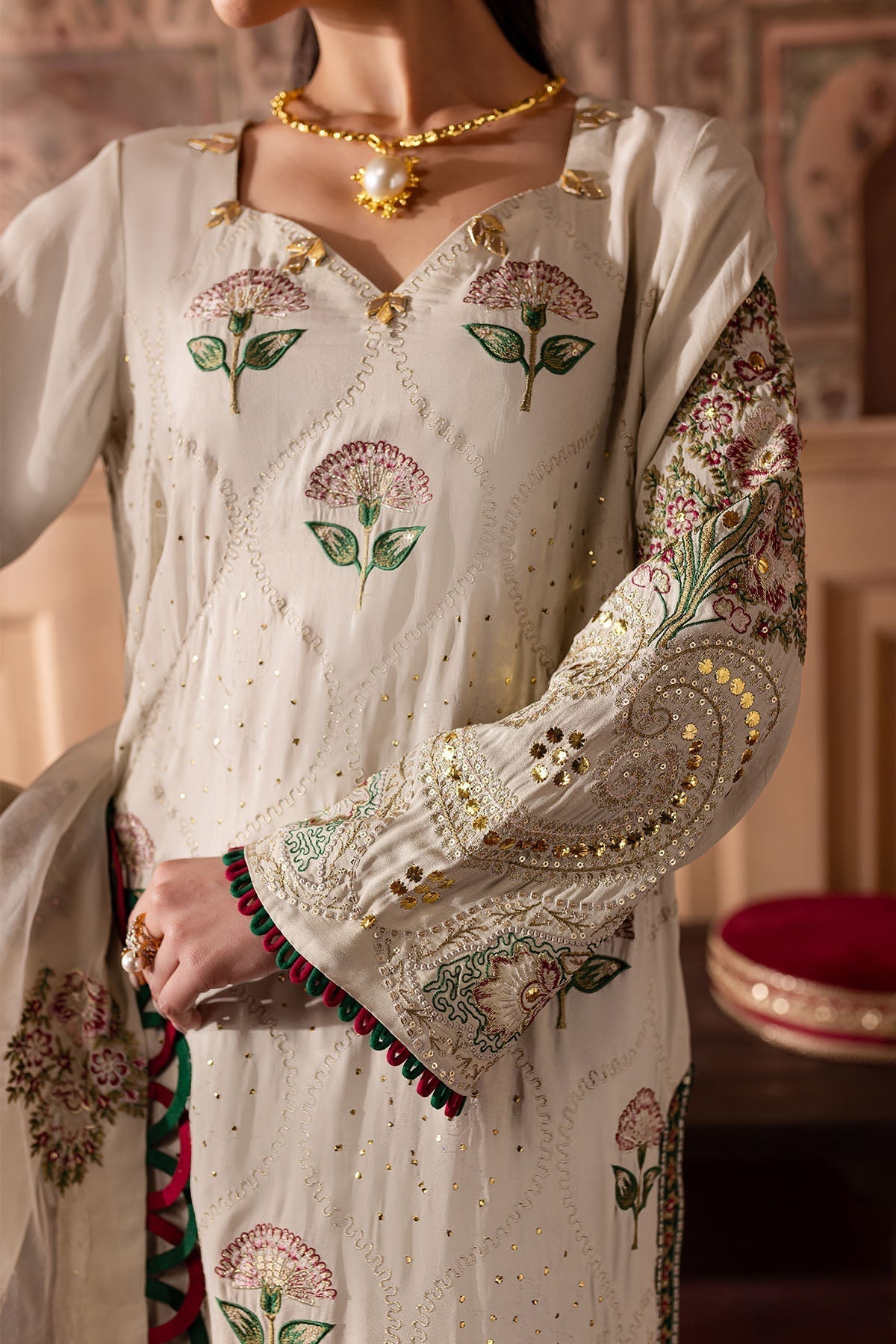 Nureh | Nur Mahal Formals | NE-139 - Ladies Clothes 
