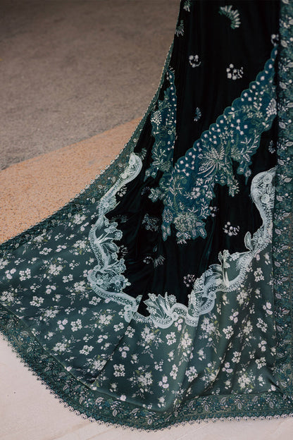 NE-199 – authentic Pakistani dress from the Exclusive Leather Peach collection for women in the UK