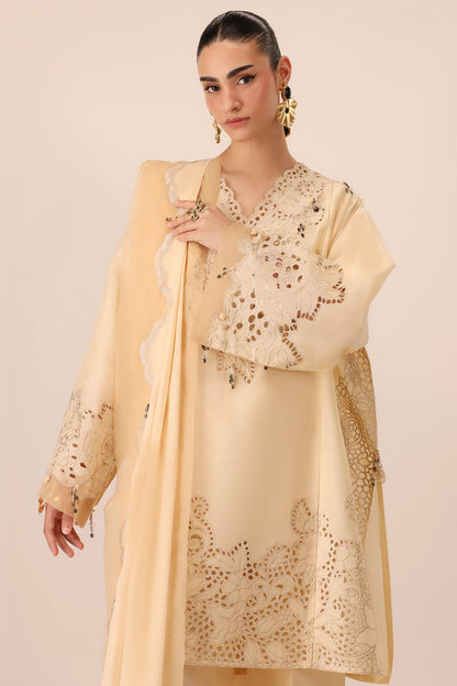 Elan | Stitched Pret 26 | BRUMINE (EL26-02 B ST) - Luxury Dress - available at Maria Faisal in UK and USA.