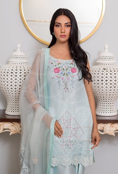 Layla Chatoor | Pret A Porter | LC-40 - Luxury Dress - available at Maria Faisal in UK and USA.