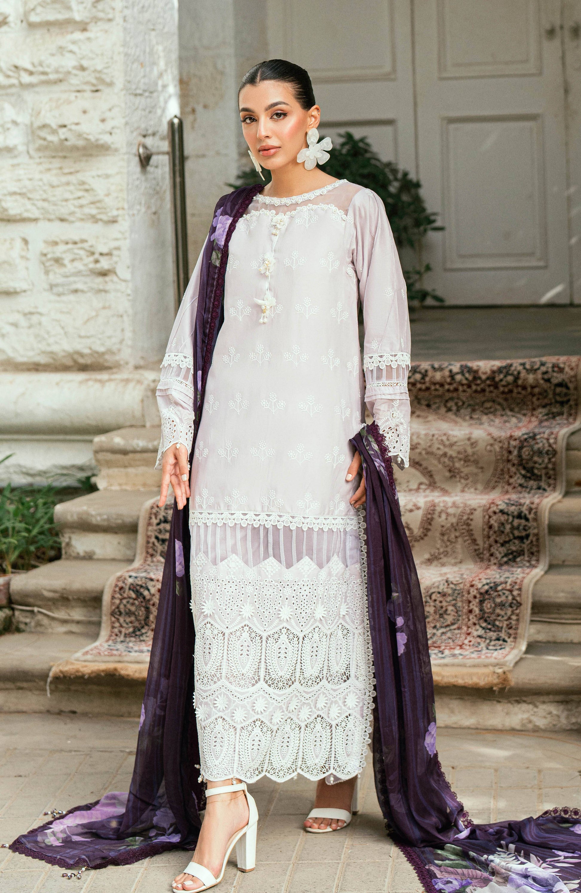 Al Zohaib | Laserkari Premium Edition 25 | LKP-25-06 by Maria Faisal - Registered Vendor of : Al Zohaib - type : Ladies Clothes - 100% original wedding dresses