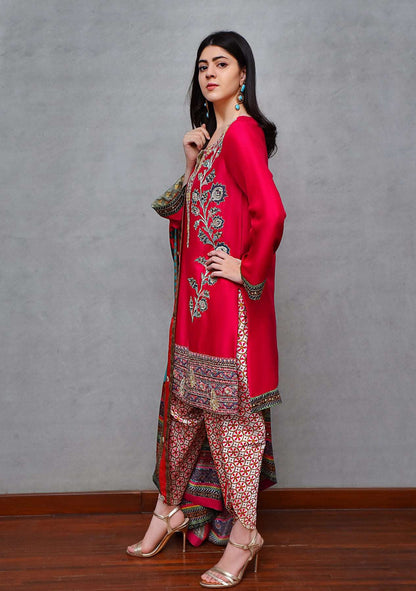 Layla Chatoor | Pret A Porter | LC-06 - Luxury Dress - available at Maria Faisal in UK and USA.