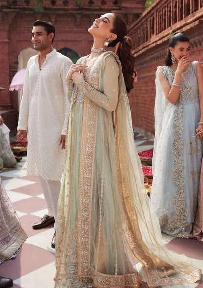 Mushq | Izhar Luxury Formals | Izhar - MCH#03 - Shahana - Formal Dress - available at Maria Faisal in UK and USA.