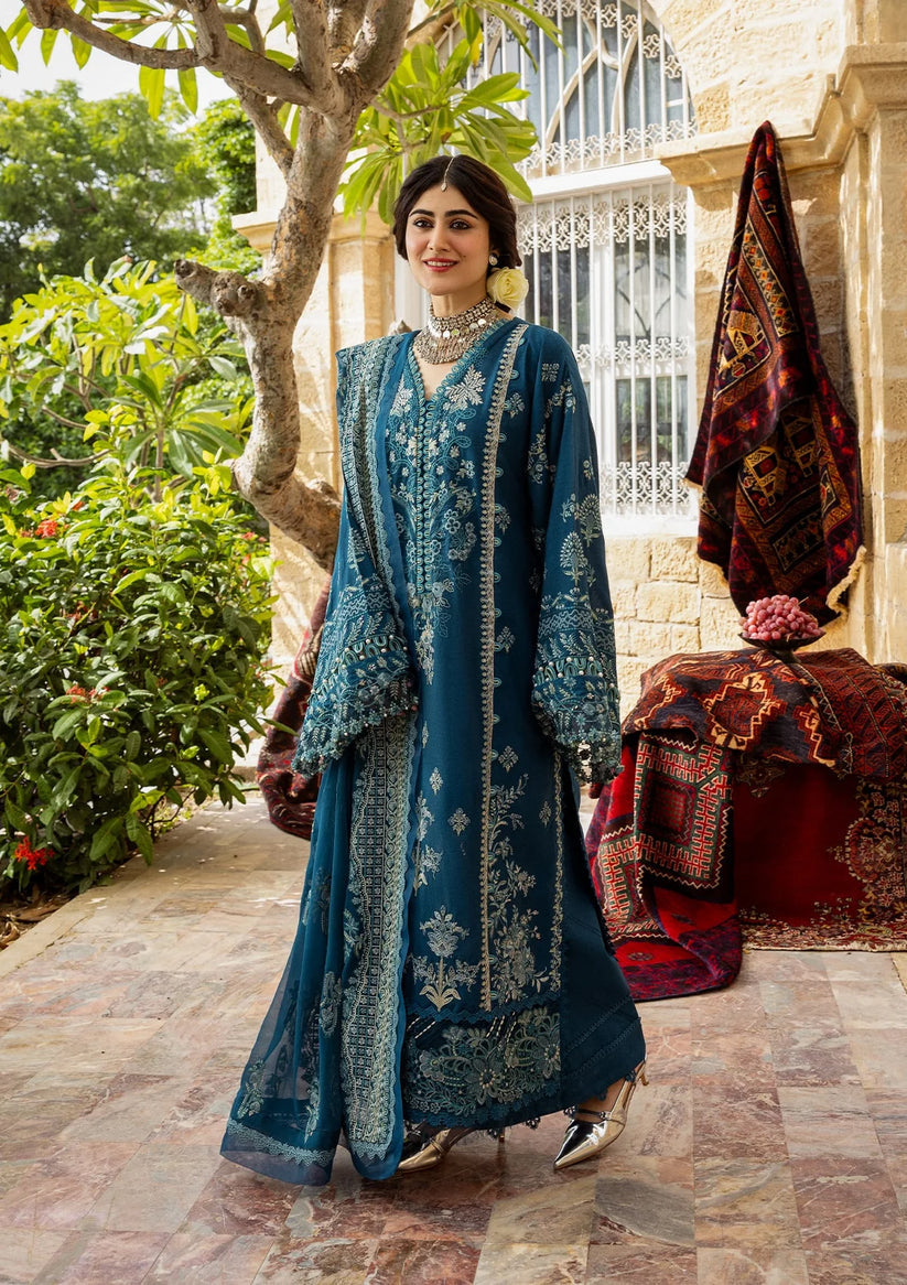 Kahf Premium | Kahf Karandi 25 |KKH-05 CYARA - Ladies Clothes - Maria Faisal