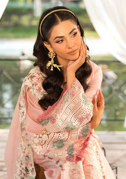 Elaf Premium | Luxury Lawn 25 | ELH-1B SOPHIA by Maria Faisal - Registered Vendor of : Elaf Premium - type : Ladies Clothes - 100% original wedding dresses