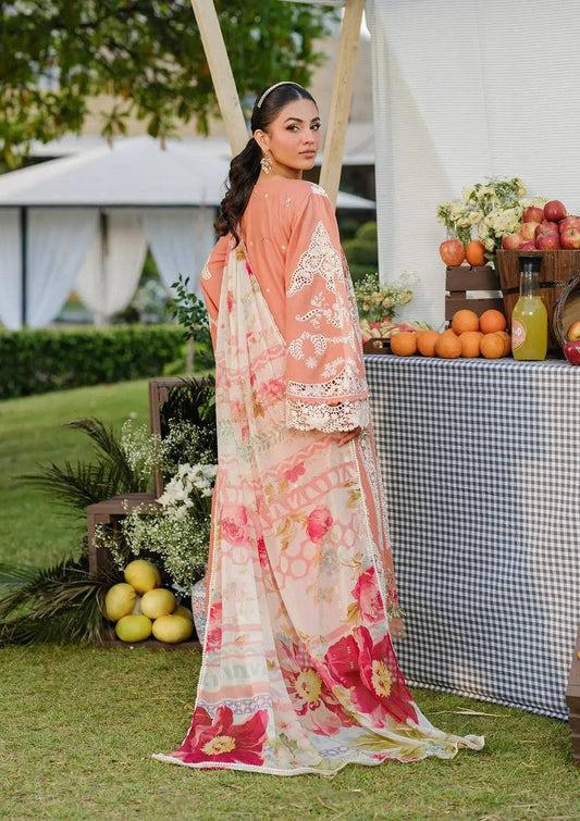 Elaf Premium | Luxury Lawn 25 | ELH-5A AUTUMN DREAM by Maria Faisal - Registered Vendor of : Elaf Premium - type : Ladies Clothes - 100% original wedding dresses
