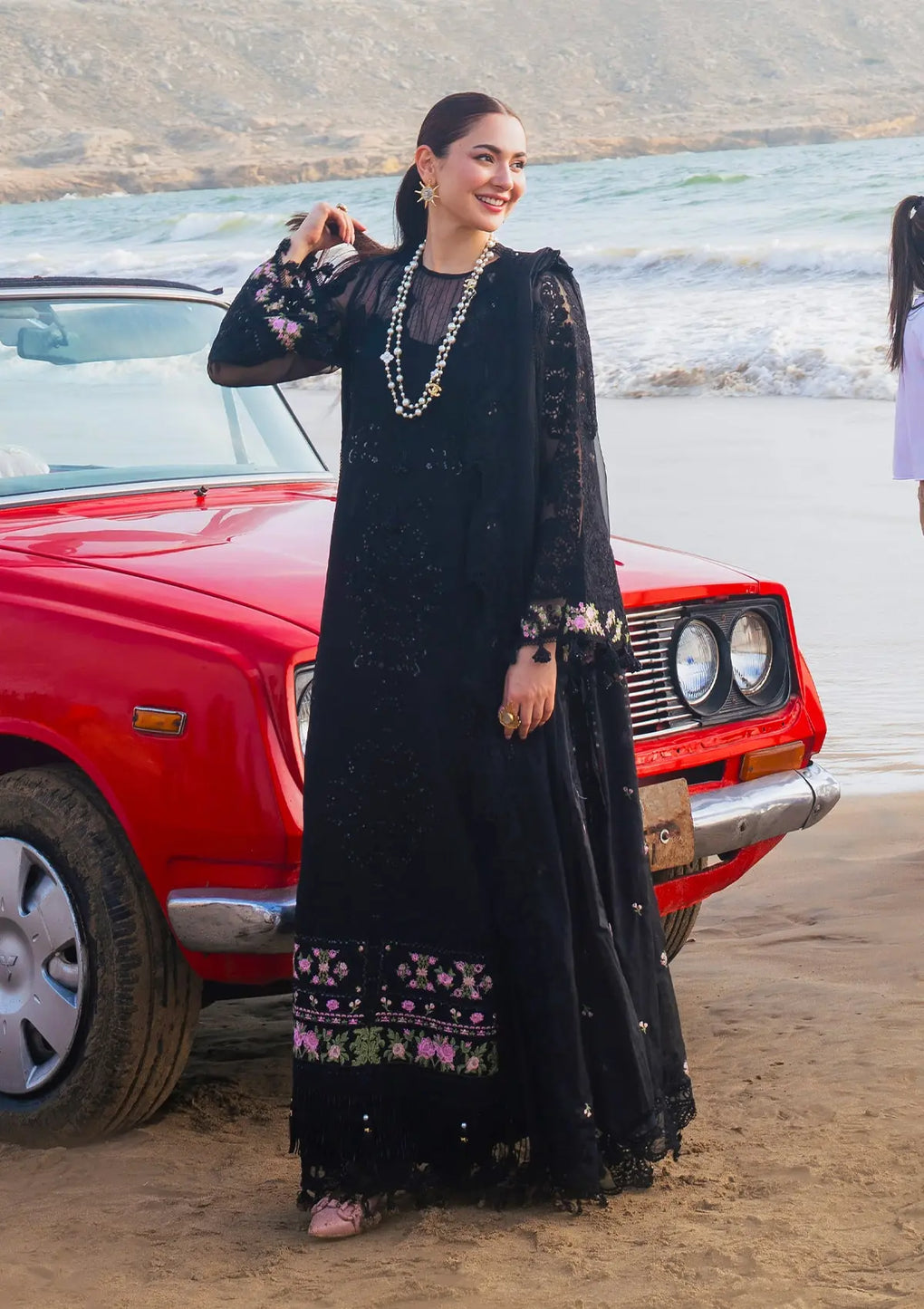 Elaf Premium | Hai Kuch Festive Lawn 24 | EHK-01A Mahnoor - Designer Dress with Intricate embroidery and embellishments. Shop elegent wedding dress at Maria Faisal.