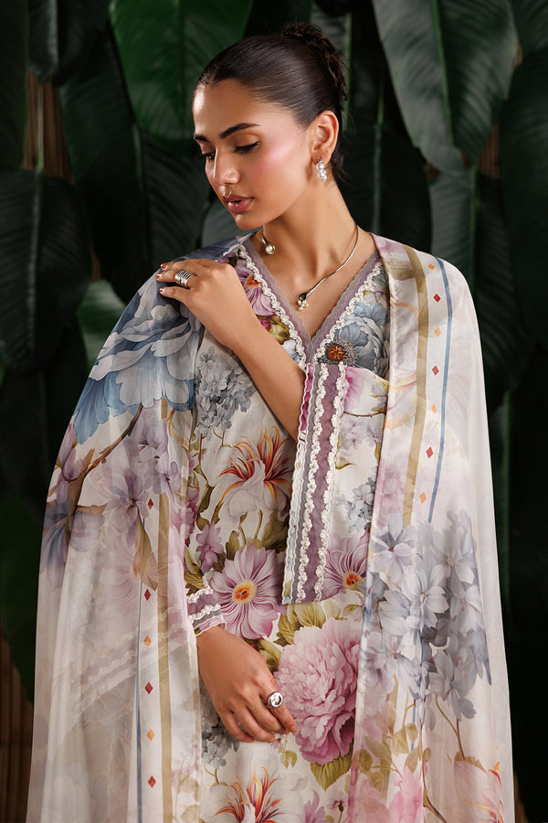 Baroque | Luxury Summer Pret | UF-4531 - Luxury Dress - available at Maria Faisal in UK and USA.